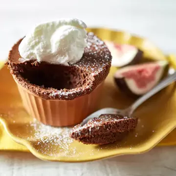 Musse de chocolate com café