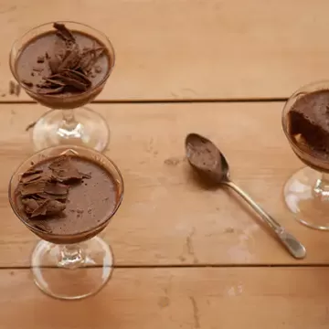 Musse de chocolate levíssima