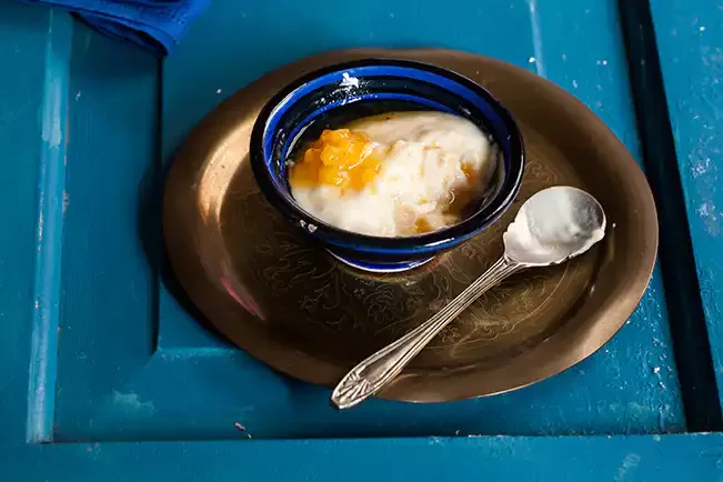 Receita de Musse de damasco