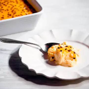 Musse de maracujá com cardamomo
