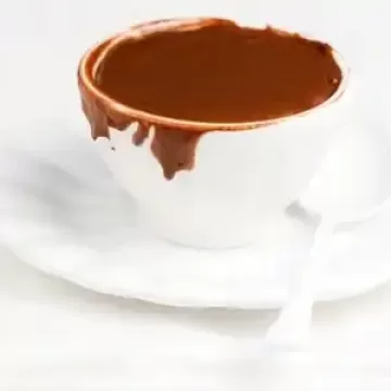 Musse prática de chocolate