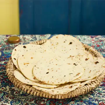Naan com sementes de cominho (pão indiano)