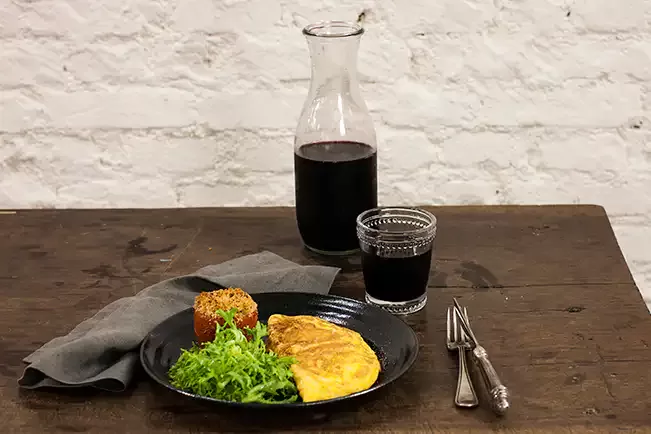 Receita de Omelete rústica