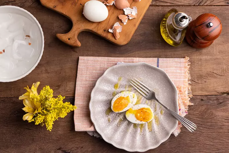 Receita de Ovo cozido na Air Fryer da Rita Lobo