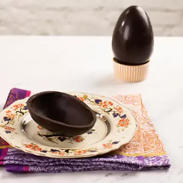 Ovo de Páscoa meio amargo