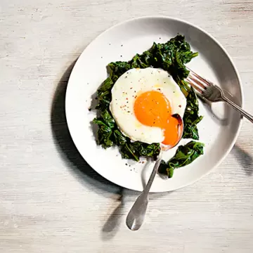 Ovos à fiorentina (com espinafre)