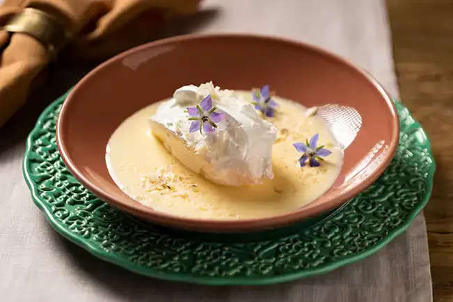 Receita de Ovos nevados no micro-ondas