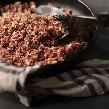 Paçoca de carne-seca