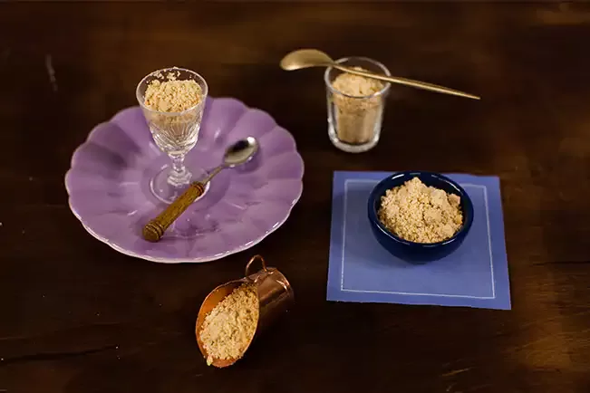 Receita de Paçoca de colher