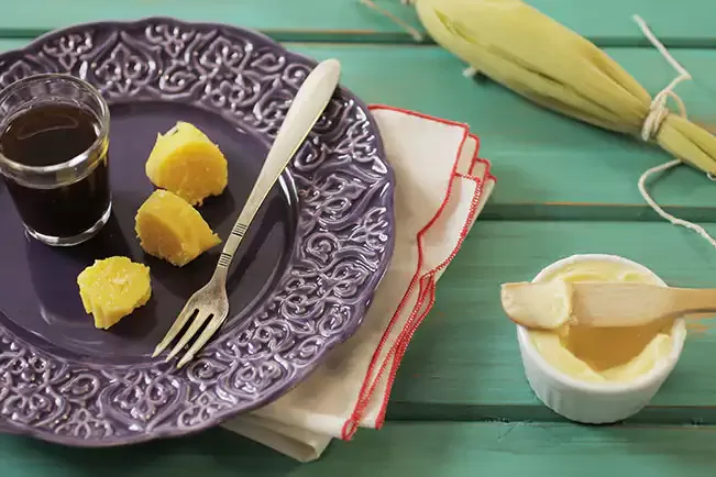 Receita de Pamonha com coco