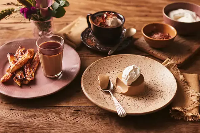 Receita de Panacota de café