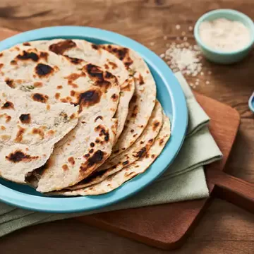 Pão asiático de frigideira