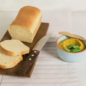 Pão de forma caseiro
