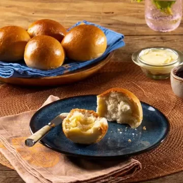 Pão de leite na Air Fryer da Rita Lobo