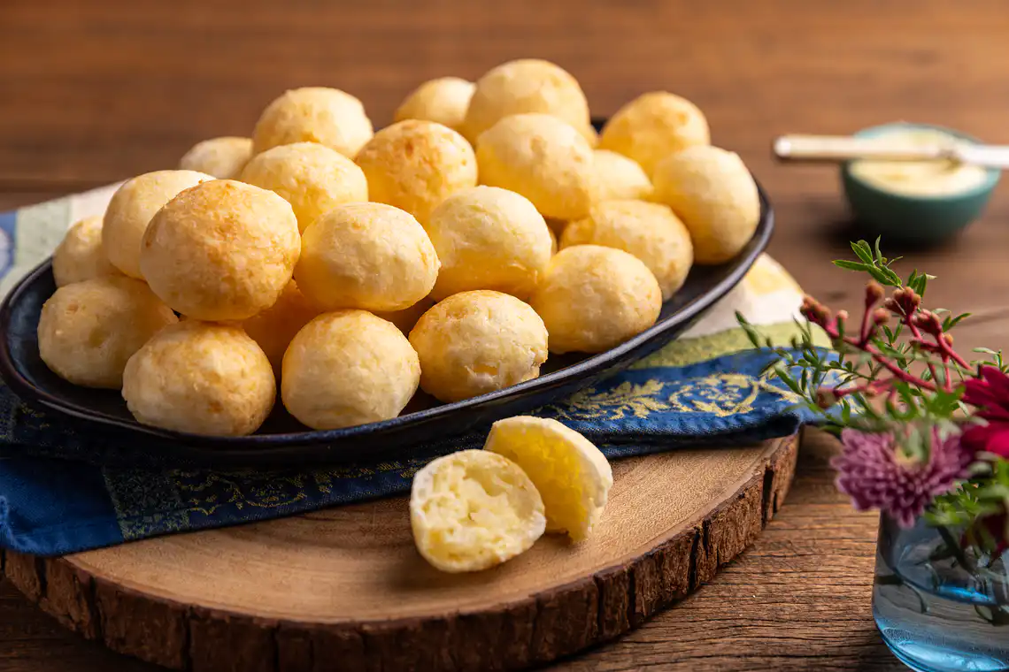 Pão de queijo coquetel