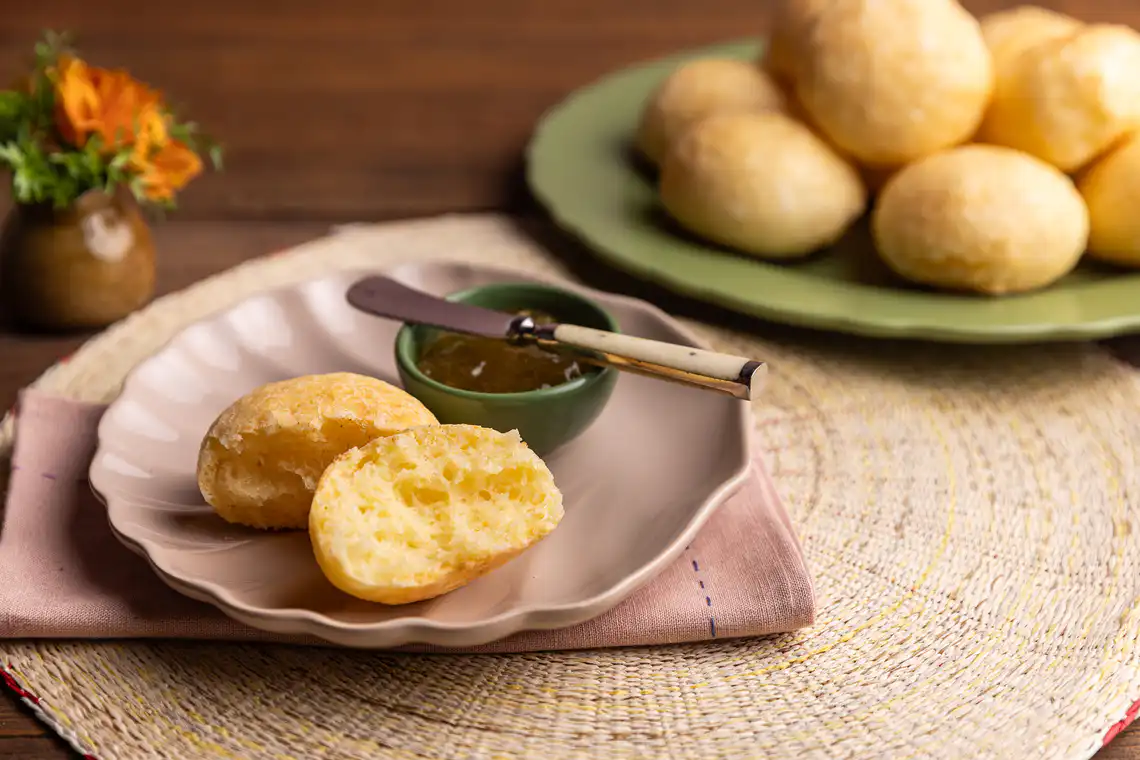 Pão de queijo grande