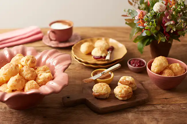 Pão de queijo na Air Fryer da Rita Lobo