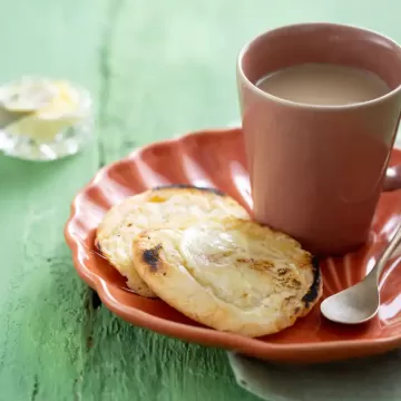 Pão de queijo na chapa