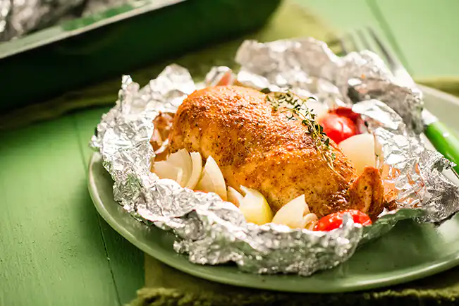 Papilote de frango