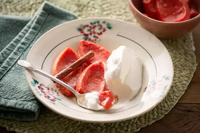 Receita de Papilote de goiaba