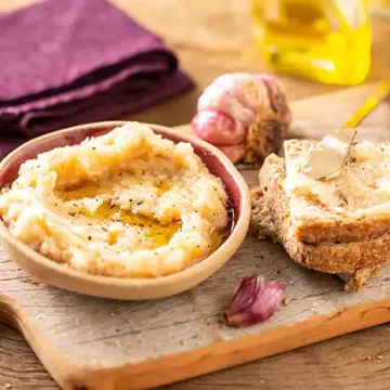 Pasta de alho assado