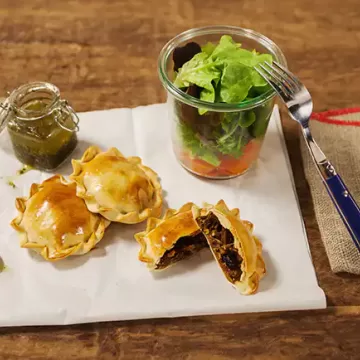Pastel de carne assado