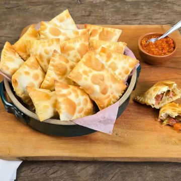 Pastel de pizza na Air Fryer da Rita Lobo