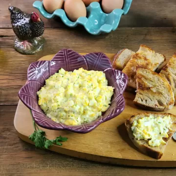 Pastinha de ovo na Air Fryer da Rita Lobo