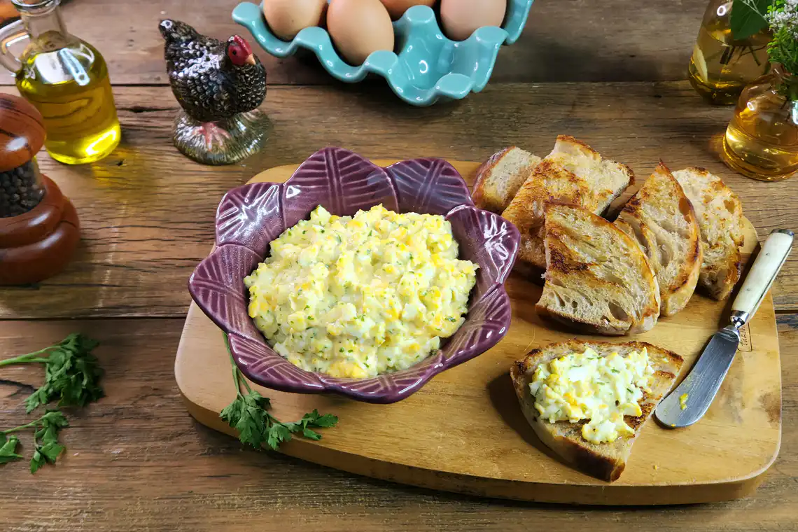 Pastinha de ovo na Air Fryer da Rita Lobo