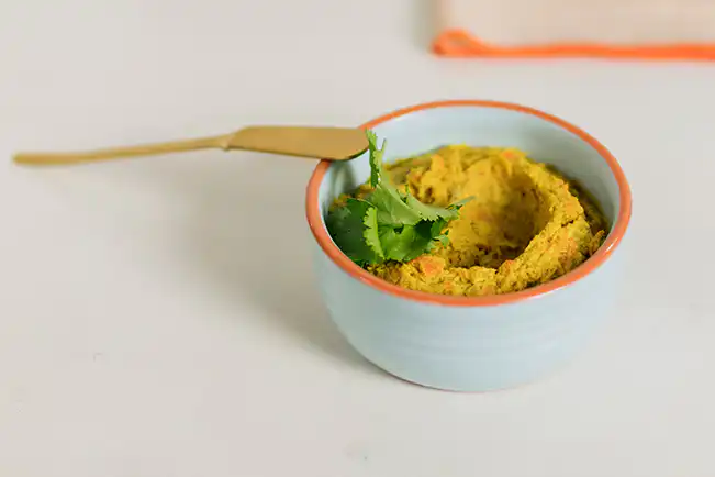 Patê de frango com curry