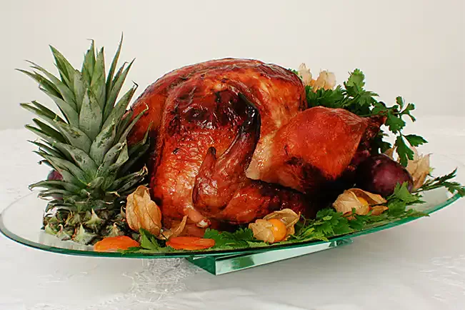 Receita de Peru laqueado com molho oriental