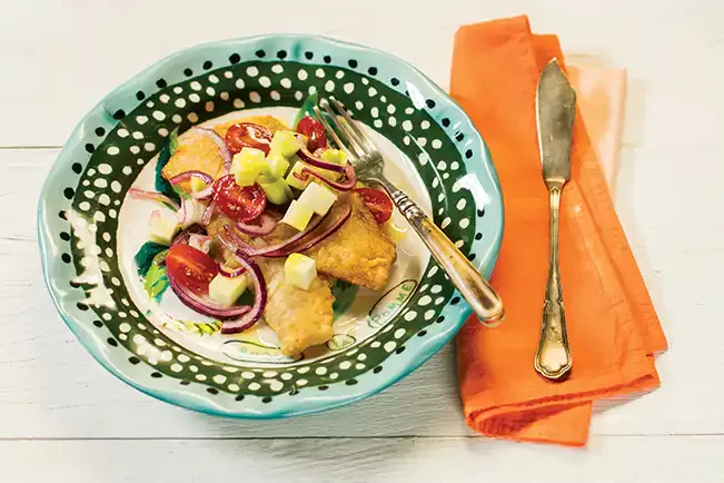 Receita de Pescada branca frita