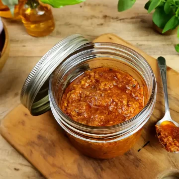 Pesto de tomate seco