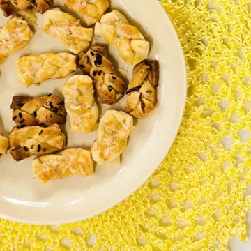 Petit four salgado (reaproveitamento)