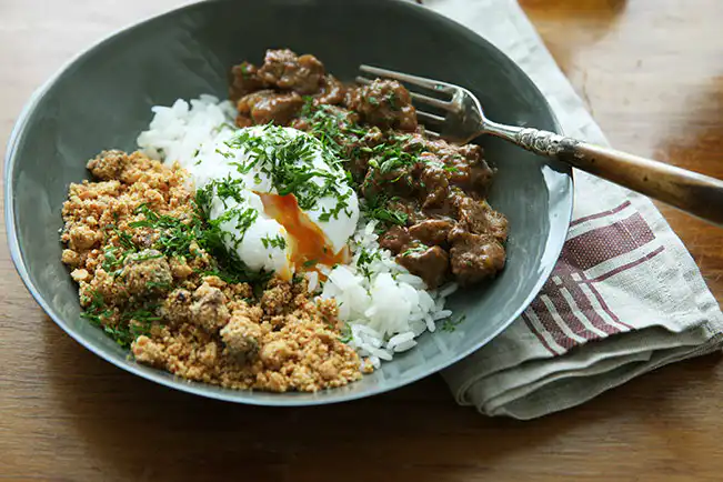 Picadinho de filé mignon