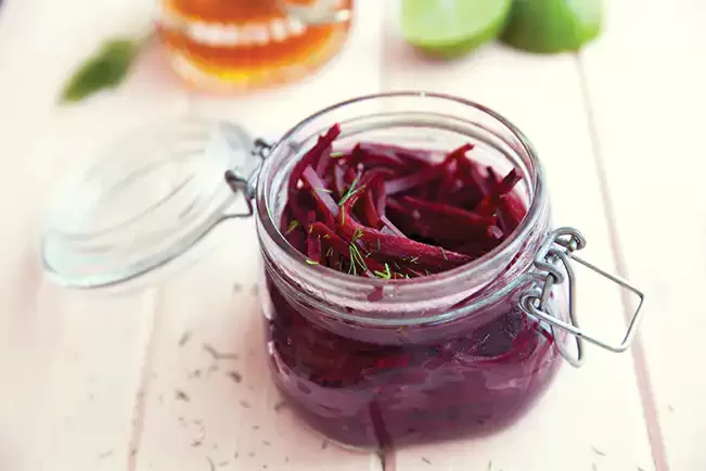 Receita de Picles de beterraba