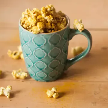 Pipoca com especiarias