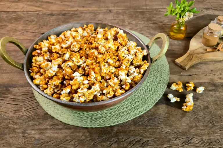 Receita de Pipoca doce com especiarias