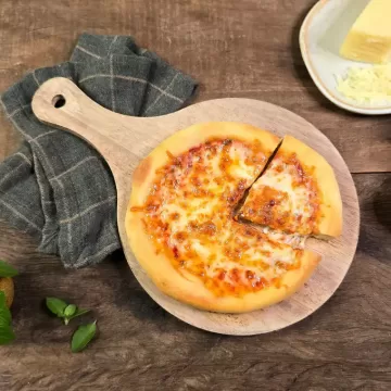 Pizza rápida de muçarela na Air Fryer da Rita Lobo