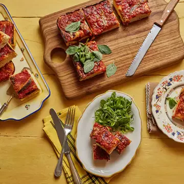 Pizza siciliana (sfincione)