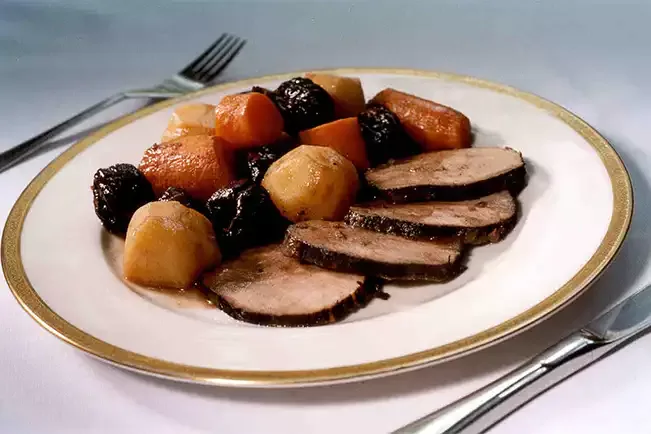 Receita de Prune tzimmes