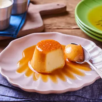 Pudim de mandioca com cumaru (reaproveitamento)