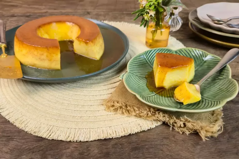 Receita de Pudim de Milho