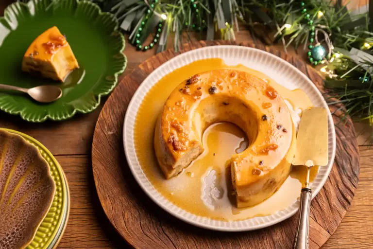Receita de Pudim de panetone na panela de pressão elétrica
