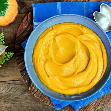 Purê de abóbora