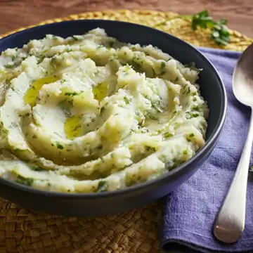 Purê de batata com ervas