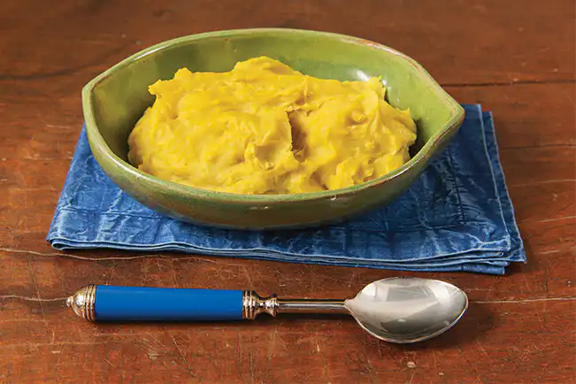 Purê de batata-doce