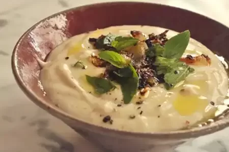 Receita de Purê de feijão-branco