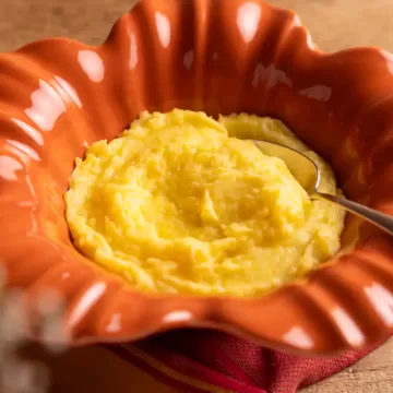 Purê de mandioquinha