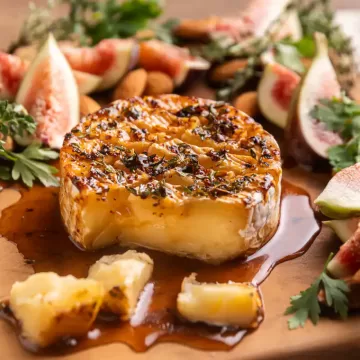 Queijo brie aperitivo na Air Fryer da Rita Lobo